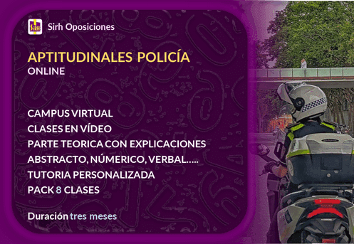 Curso de psicotécnicos aptitudinales para oposiciones policiales en Mossos d'Esquadra, Guardia Urbana y Policías Locales.