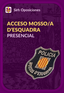 Curso preparacion Oposición Mossos d'Esquadra - Presencial