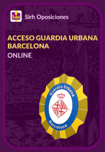 Curso preparar oposicion Guardia Urbana de Barcelona Online