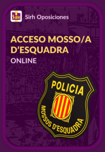 curso acceso mosso d'esquadra - online