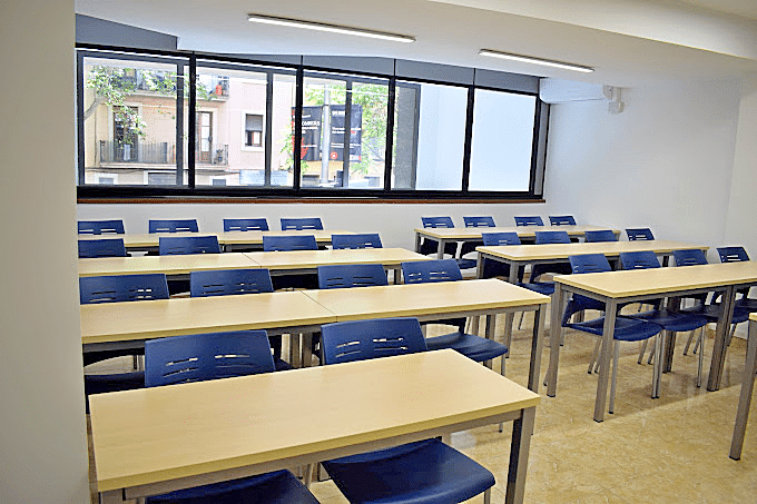 Alquiler de aulas 8 Espacios formativos en alquiler