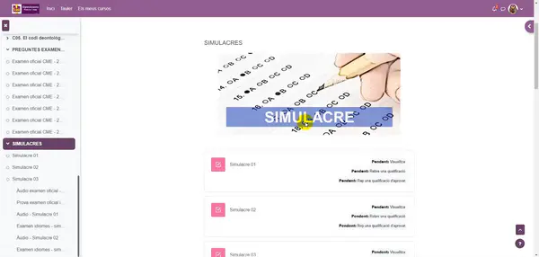 video explicación contenido campus preparación Oposición Mosso d'Esquadra