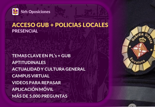 Curso para Guardia Urbana de Barcelona y Policías Locales de Cataluña: Tu puerta hacia una carrera exitosa en la seguridad pública.