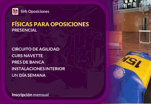 Supera las pruebas físicas con nosotros: preparación para las marcas exigidas en las oposiciones de Policía Local, Guardia Urbana y Mossos d'Esquadra. ¡Alcanza tus metas en nuestra academia especializada!